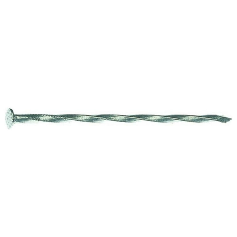 Grip-Rite 8D 2-1/2 in. Deck Hot-Dipped Galvanized Steel Nail Flat Head 30 lb Grip-Rite 8D 2-1/2 in. Deck Hot-Dipped Galvanized Steel Nail Flat Head 30 lb