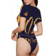thumbnail image 2 of Balery 2025 Happy New Year 3 Body de cuello redondo de manga corta para mujer Tops de manga corta Tops básicos-Medium, 2 of 7
