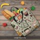 thumbnail image 5 of Easygdp Coffee Makers Macaroons Chocolate Bolsa Tote para Mujer, Bolso de Hombro para Trabajo, Playa, Viajes, Compras y Supermercado, 5 of 7