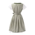 thumbnail image 3 of Womens German Oktoberfest Dirndl Dress - Short Sleeve Bavarian for Stage Performance, 3 of 6