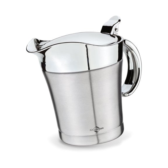 Küchenprofi Thermal Sauce Boat Stainless Steel 16 Ounce Flip Top Lid