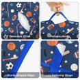 thumbnail image 6 of Baseball Football Pattern Toddler Nap Mats for Kids Preschool,Sleeping Mat Bag or Kids,Toddler Sleeping Bag,Toddler Nap Mat or Daycare, 6 of 6