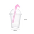 thumbnail image 2 of UPGRATOR 6Pcs Miniature Milk Tea Cup Pink Resin Photography Prop For Mini Landscaping 2x0.9cm, 2 of 8