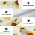 thumbnail image 6 of Yellow Sunflowers Bees Outdoor Rug for Patio/Deck/Porch, Non-Slip Large Area Rug 6 x 9 Ft, Summer Country Floral Rustic Indoor Outdoor Rugs Washable Area Rugs, Reversible Camping Rug Carpet Runner, 6 of 8