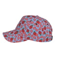 thumbnail image 5 of Haiem Strawberries Baseball Cap Dad Hat Cotton Soft Adjustable Fashion Hats for Men Women Unisex Style Headwear, 5 of 9