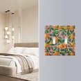 thumbnail image 4 of Yayeee Toggle Light Switch Wall Plate 3-Gang 6.37"x4.48" Decorative Outlet Cover, Pink Oranges, 4 of 7