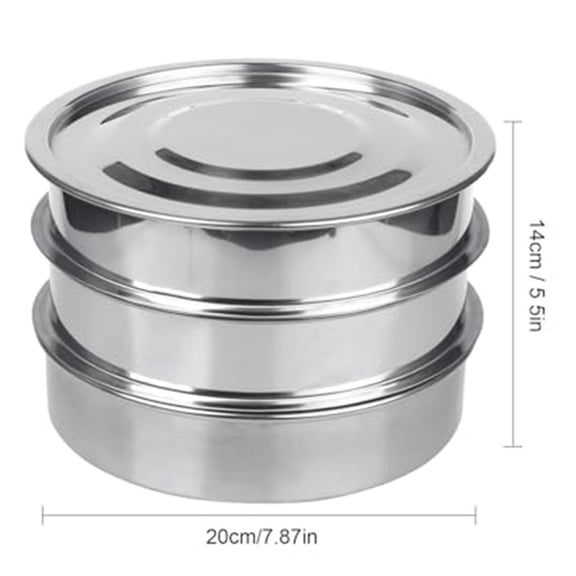 Efficient Sprout Growth with 304 Stainless Steel 3 Tier Germination Trays Set