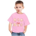 thumbnail image 4 of Jgppe Boys Girls Easter T-Shirt Casual Loose Short Sleeves Printed Crewneck Shirt for Toddler Kids 3-14 Years, 4 of 4