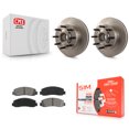 thumbnail image 1 of Transit Auto Front Disc Brake Rotors Hub Assembly and Semi-Metallic Pads Kit for Car Ford F-350 Super Duty F-250 RWD K8S-100730, 1 of 11