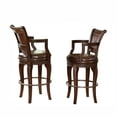 thumbnail image 4 of Tabouret de Bar Pivotant 30 Pouces en Cerisier, 4 of 5