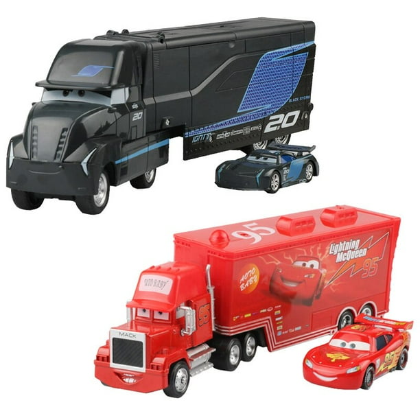 Mack Hauler Mack Rayo Mcqueen Juguete Moving Moments Camion Cars