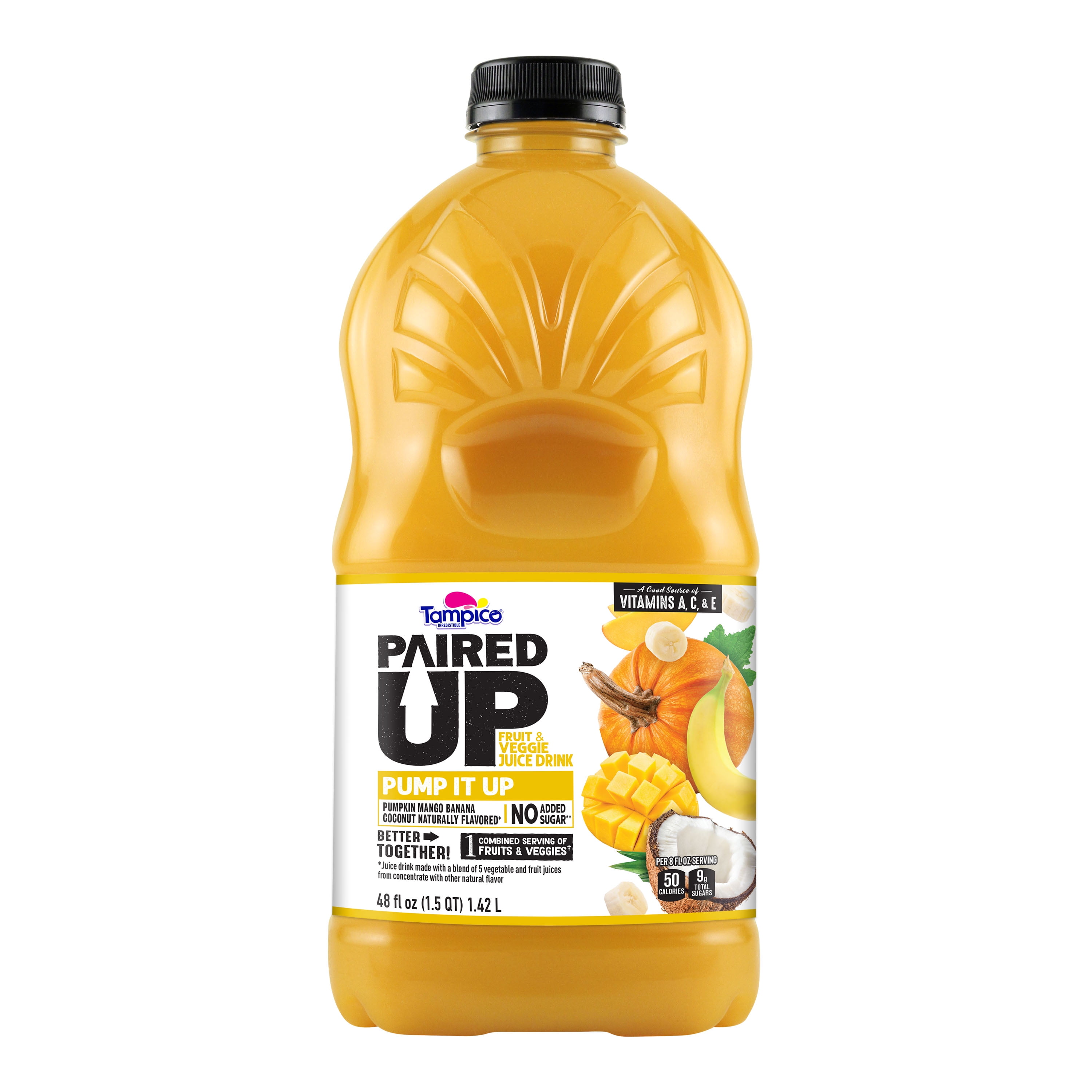 Tampico Irresistible Paired Up Pump It Up Fruit & Veggie Juice Drink