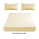 thumbnail image 3 of CaiYueKe Fitted Sheet Set with Pillowcases Bed Sheets 3 Piece Deep Pocket Mattress Cover Soft Breathable Stretch Fabric Bedding Set Wrinkle Resistant for Home Hotel, 3 of 7