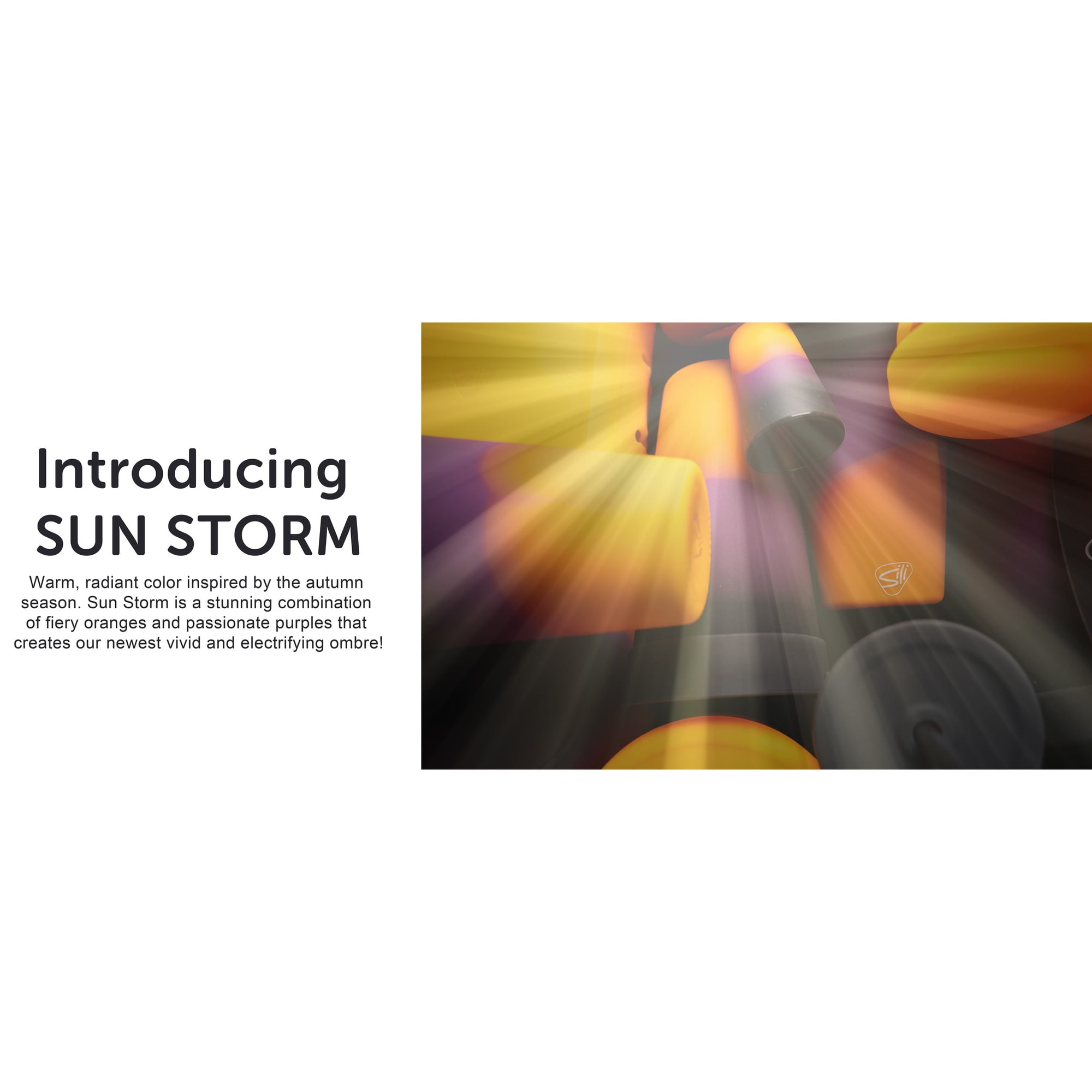 Silipint: Silicone 10oz Lidded Bowls: 2 Pack Sun Storm