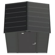 Arrow Select 6 x 5 x 7 ft Charcoal Steel Storage Shed