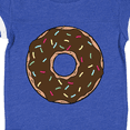 thumbnail image 4 of Inktastic Chocolate Donut, Doughnut, Glaze, Icing, Sprinkles Boys or Girls Baby Bodysuit, 4 of 5
