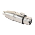 thumbnail image 3 of 2Pcs XLR to RCA Adapter, RCA Female to XLR Female Adapter Jack Plug Adapter, 3 of 5