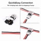 thumbnail image 3 of Conectores de Cable: Conector de Cable de DerivacióN en T de Bajo Voltaje, Conector de Cable de 3 VíAs, Tipo T de 2 Sin Soldadura, Se Adapta una 24-20 AWG, Paquete de 48, 3 of 5