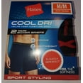 thumbnail image 1 of Hanes Men's Tagless Sport Styling Boxer Briefs with Cool Dri Technology Slightly Imperfect 2X-Large, 1 of 1