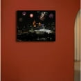 thumbnail image 2 of Batie "Paul Brown Stadium w/Fireworks" Canvas Print, 2 of 5