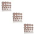 thumbnail image 4 of Eigraketly Almohadillas de tono alto para saxofón, alfombrillas redondas profesionales para estudiantes, herramientas de protección, cojines, accesorios Type1 NO1 Eigraketly  CBP440910, 4 of 6