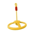thumbnail image 3 of Rueda de obstáculos oscilante para niños, juego al aire libre para patio trasero, interior y exterior amarillo, 3 of 8