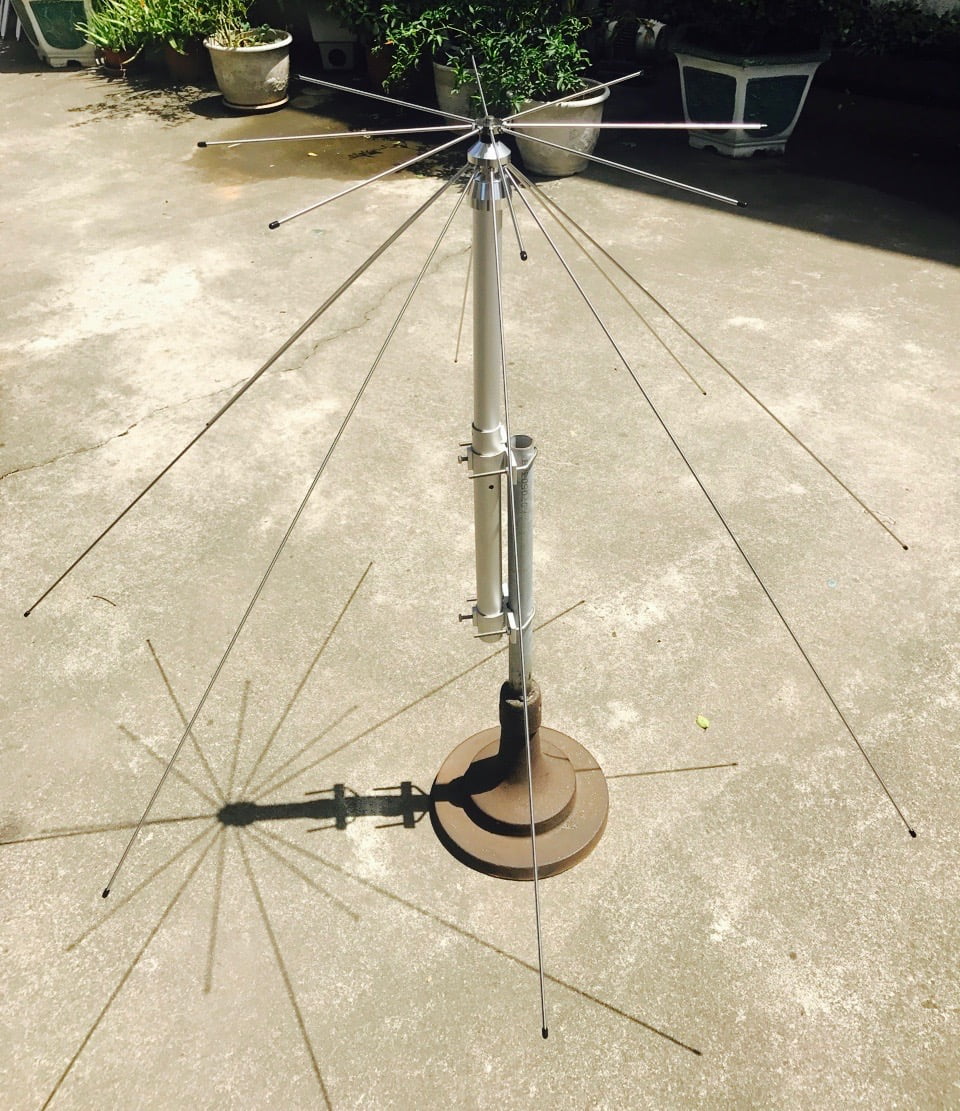 Harvest D1000 25-1300mhz Discone Wide Band Base antenna - N Connector