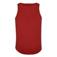 thumbnail image 2 of Just Cool Mens Sports Gym Plain Tank/Vest Top, 2 of 4