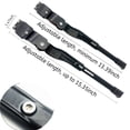 thumbnail image 2 of Soidarity Soporte trasero para bicicleta de montaña de aleación de aluminio, reemplazo antideslizante portátil de alta resistencia, soporte lateral para Ciclismo Blanco Soidarity OD028629-01, 2 of 6