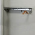 thumbnail image 1 of Arrange A Space Arrrange a Space RCMSY Best 60" Single Shelf/Hang Rod Kit Espresso Closet System, 1 of 4