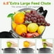 thumbnail image 2 of Exprimidor de prensa en frío, conducto de alimentación extra grande de 6,8 pulgadas para frutas y verduras enteras, máquinas exprimidoras de masticación lenta de 350 W, fácil de limpiar, alto rendimie, 2 of 5