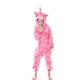 thumbnail image 4 of Pijama de una pieza con dibujos de animales para niños, ropa de hogar de manga larga de franela con diseño de caballo y cielo estrellado de arcoíris, 4 of 6