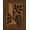 Brown, Pattern 4, variant on ODIKA 8'x10' Washable Area Rug Non-Shedding, Easy Care, Warm Earth Tones Geometric Design Art Inspired with Bold Lines for King Size Bedroom Under Bed, Master Suite