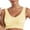 Yellow, variant on Tbopshirt Sports Bra for Women,Seamless Wirefree Yoga Bra with Removable Pads Vest Traceless Comfortable No Steel Ring Breathable Gathering Cami Everyday Bras