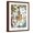 Brown Frame, variant on Art.com Rust Chandelier Art Print by Kent Youngstrom, Brown Frame Wall Art, 17" x 21"