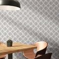 thumbnail image 4 of The Tile Life Cadence 6 in x 6 in Patterned Black Matte Porcelain Floor and Wall Tile Case of 25, 4 of 13