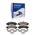 thumbnail image 4 of Detroit Axle - Rear Brake Kit for Chevy GMC Avalanche Suburban Silverado Sierra 1500 Yukon Tahoe Escalade Replacement Disc Brake Rotors Ceramic Brakes Pads: 12.99" Rotor, 4 of 7