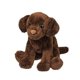 thumbnail image 1 of Peluche para perro de laboratorio Douglas Finn Chocolate, 13 cm, 1 of 1