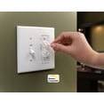 thumbnail image 6 of Clear Light Switch Guard / Cover (25 Pack) Toggle Style, Child-Safe, Home & Office, 6 of 6
