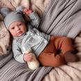 thumbnail image 4 of Muñeca Reborn Babeside Relike Boy, 50 cm, con ropa para mayores de 3, 4 of 9