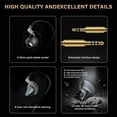 thumbnail image 6 of in Ear Monitors Earphones Wired IEM Headphones Without Microphone,1DD+1BA HiFi Bass,4N OFC Detachable Cable,Noise Isolating Earbuds for Musicians,Singers,Studio,Gaming,Stage Monitors,DJ,PC,PS5, 6 of 14