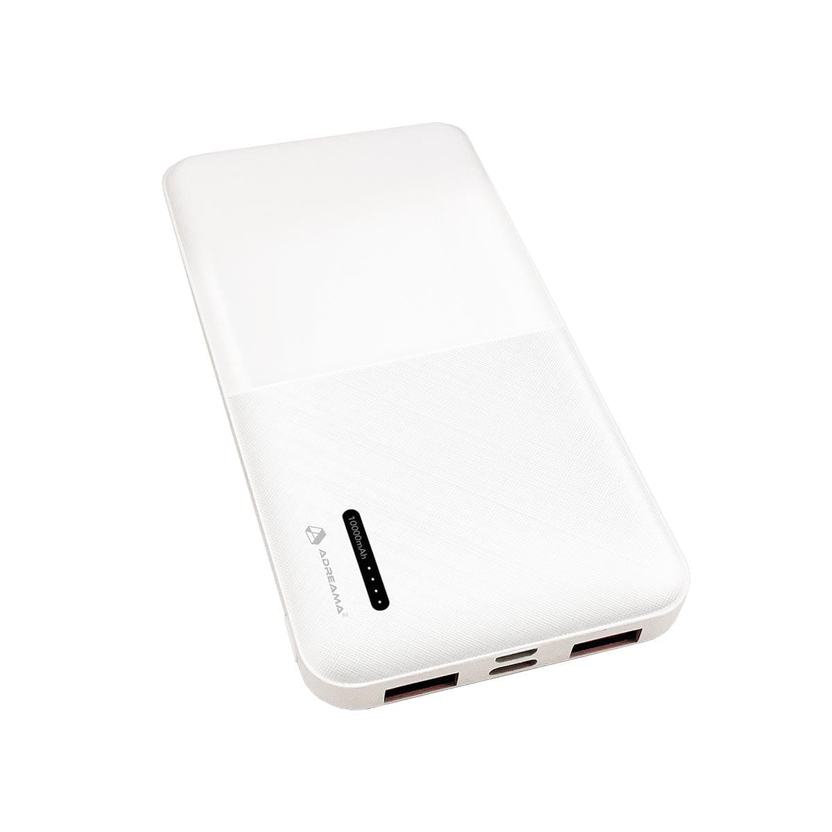 Adreama 10000mAh Fast Charge Power Bank 18W, White