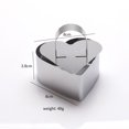thumbnail image 2 of Stainless Steel 3D Cake Molds with Pusher Lifter Cooking Rings Set of 4,Baking Dish Bakeware Tools Cupcake Mold Mousse, 2 of 5