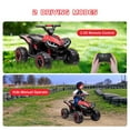 thumbnail image 2 of Kids ATV Drive Kids Ride On Car 12V 4 Wheel with Remote, Music, LED Red, 2 of 5