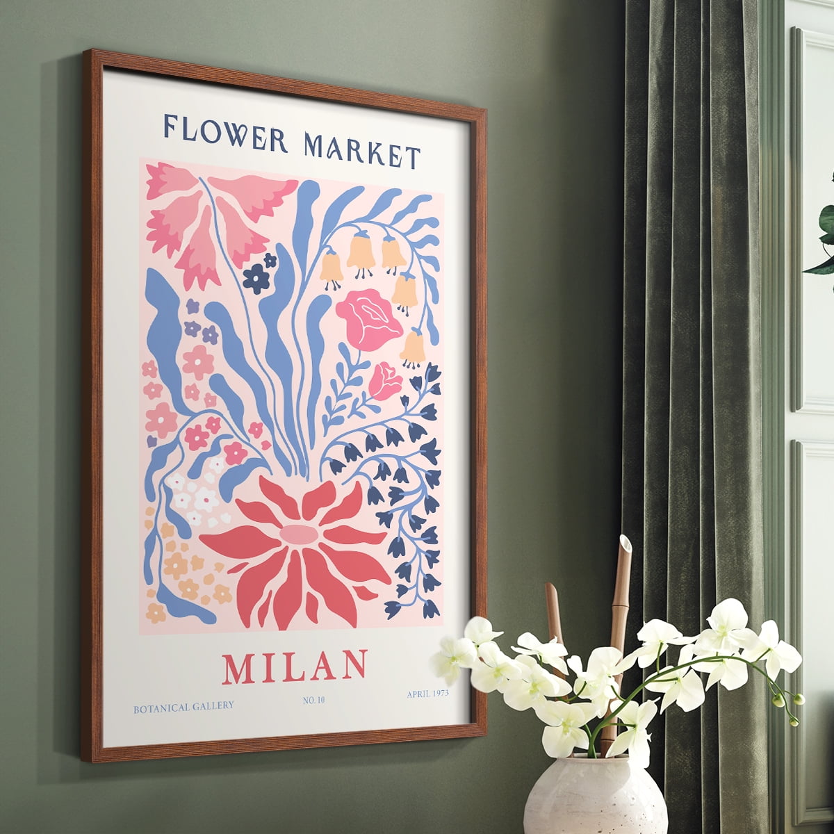 Matisse I Framed Print - Solid Wood in Single Picture Frame Solid Wood 2 Framed Print