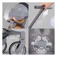 thumbnail image 4 of Carriola Ligera Esquimal, Portátil, Plegable, con Asiento Giratorio 360°, 6 a 36 Meses (Gris, 1 Pza), 4 of 7