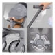 thumbnail image 4 of Carriola Ligera Esquimal, Portátil, Plegable, con Asiento Giratorio 360°, 6 a 36 Meses (Gris, 1 Pza), 4 of 7