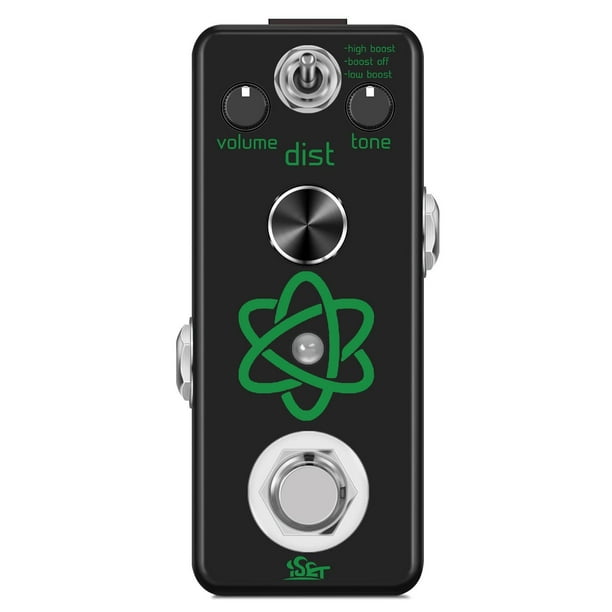 iSET Atom Heavy Metal Nueva versión Pedal de guitarra Mini Pedal de efecto de guitarra individual pa