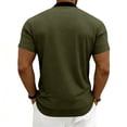 thumbnail image 6 of Dresfit Bomber Jacket Mens Loose Stand Collar Windbreaker Jackets 2026 Summer Short Sleeve Baseball Outwear Slim Fit Lightweight Coat with Pockets S, 6 of 7