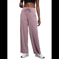 thumbnail image 1 of Pantalones Anchos y Cómodos para Mujer, con Bolsillos Grandes, para Fitness, Yoga y Deportes Casuales. Rosa S, 1 of 9